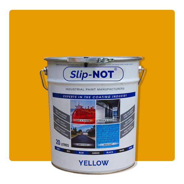 Goldenrod Quick Dry 205L Industrial Garage Floor Paint Heavy Duty Paint For Factories And Showrooms