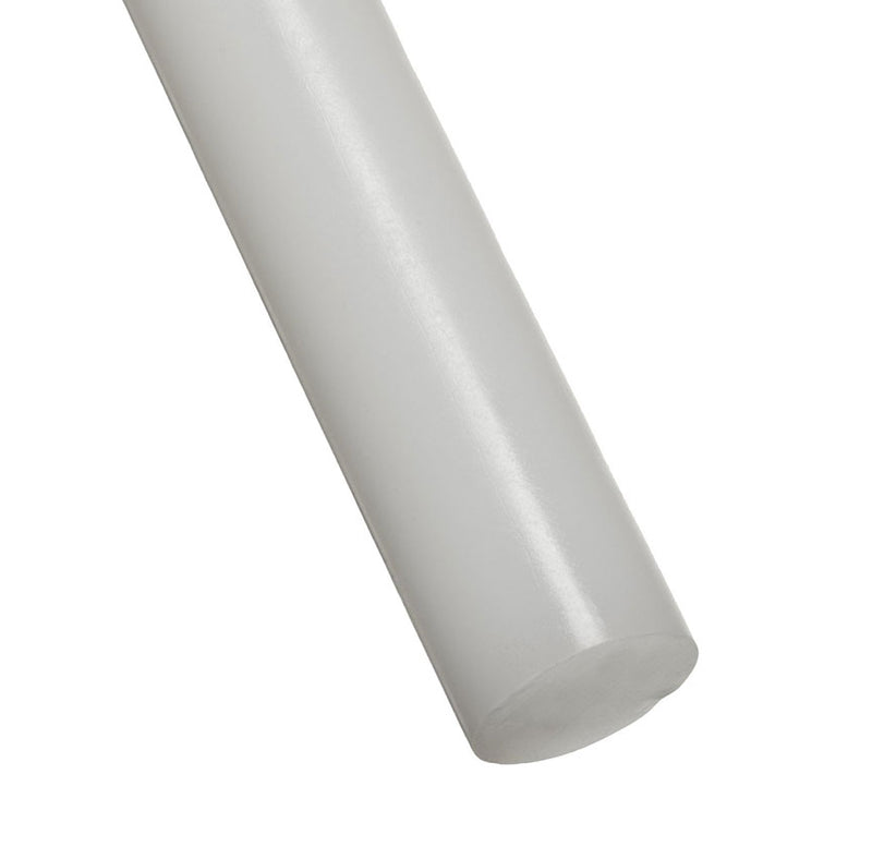 Gray Natural Engineering Plastic UHMWPE Rod - 20mm To 40mm