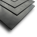 Slate Gray Commercial Grade Rubber Sheet Linear Meter