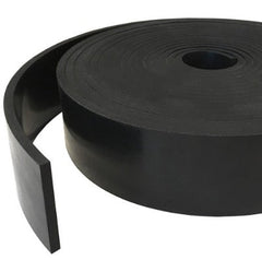 Solid Neoprene Rubber Strip – 5M Roll – Oil, Water & Weather Resistant – Multi-Purpose Rubber Sealing Strip (65 Shore A)